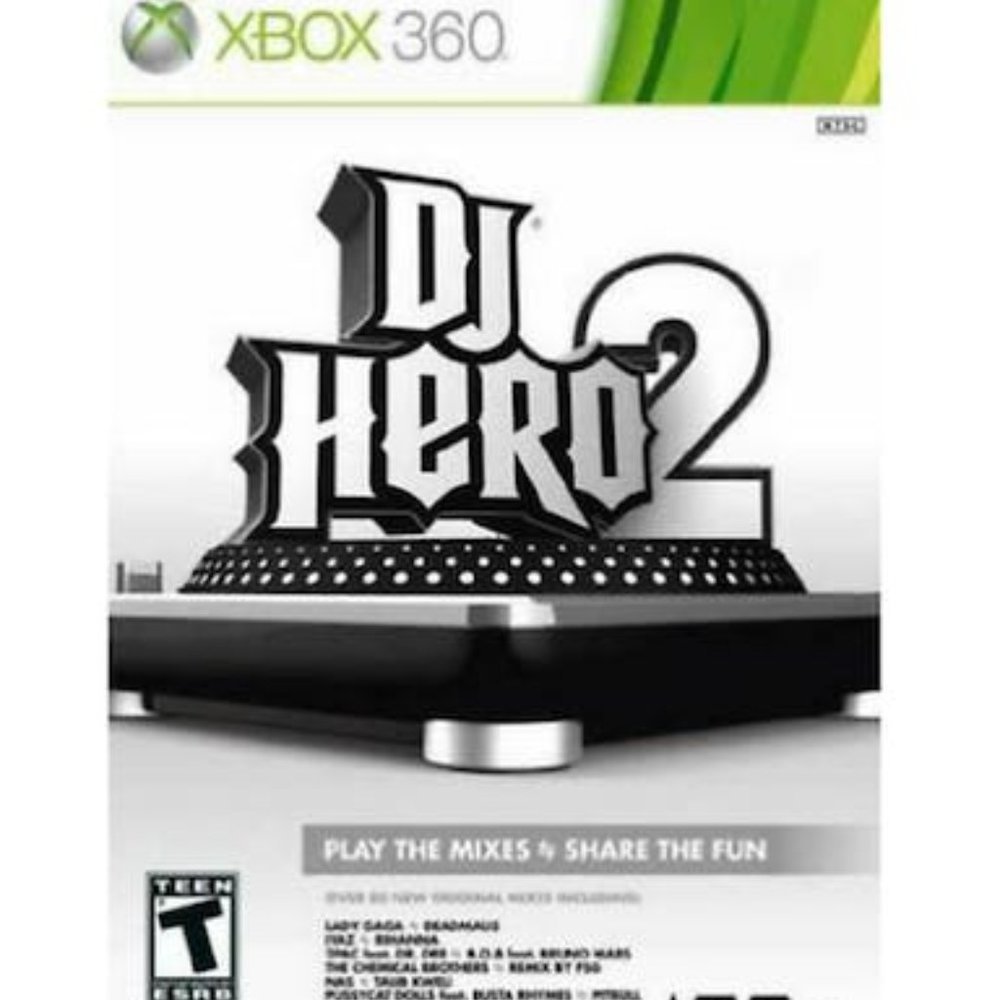 ACTIVISION X-Box 360 DJ Hero 2